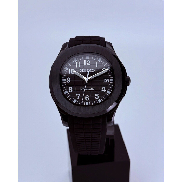 Custom Seiko Mod • Full Black Aquanaut • 42mm